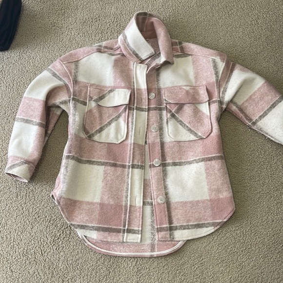 stradivarius Jackets & Blazers - Plaid Shacket